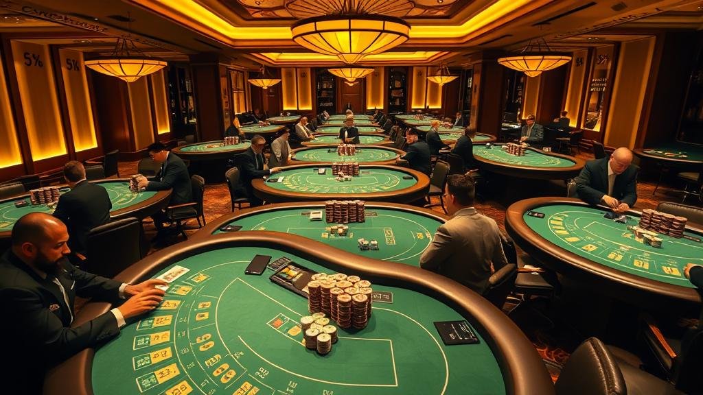 ตารางแสดงเค้าไพ่บาคาร่า