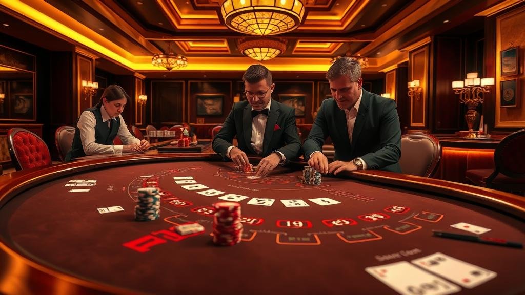 ตัวอย่างเค้าไพ่บาคาร่าที่ใช้ในการวิเคราะห์