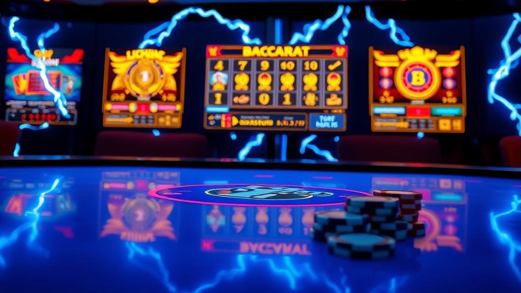 บาคาร่าสายฟ้า ครบค่าย: สูตรเลือกห้อง ฉบับเซียน การเงินโปร่งใส