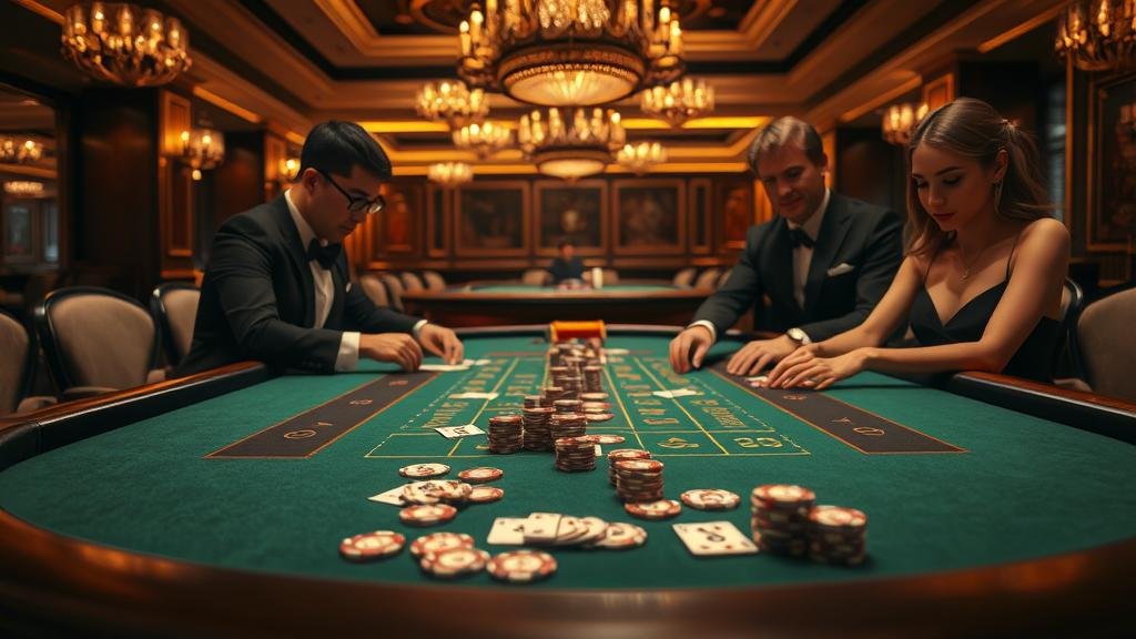 ตัวอย่างเค้าไพ่บาคาร่าที่นิยม