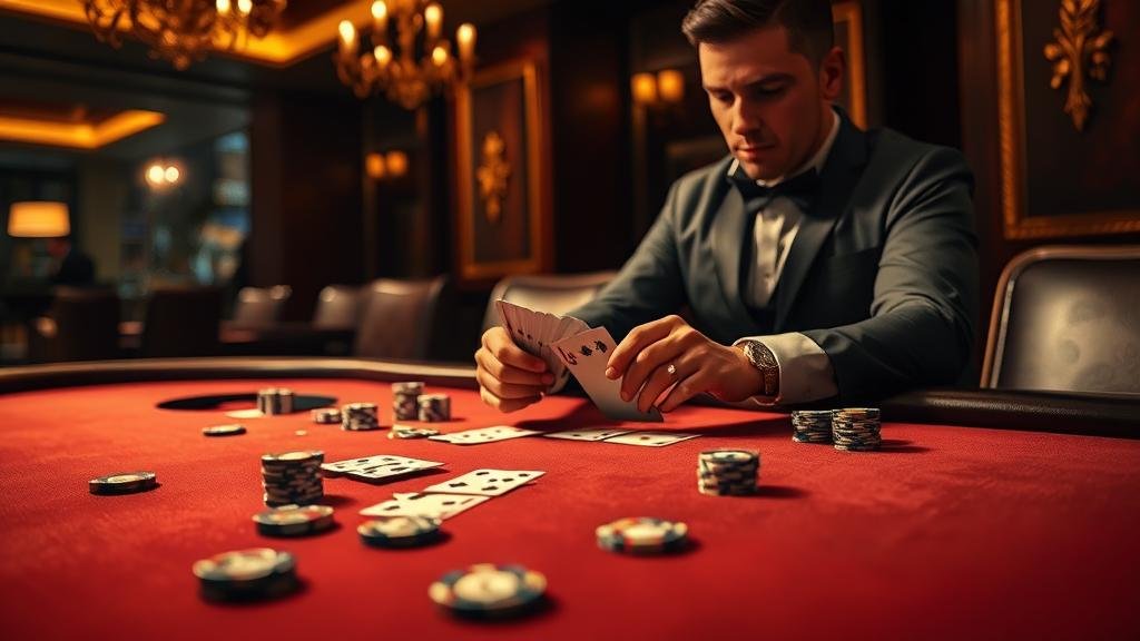 อินโฟกราฟิกแสดงสูตรบาคาร่าและสถิติ