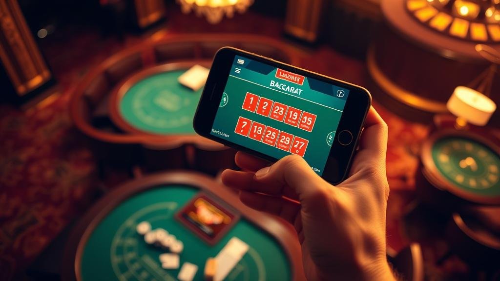 บาคาร่ามือถือ: ทริคเด็ดเดินเงินพร้อมเช็คสถิติฉบับเซียน