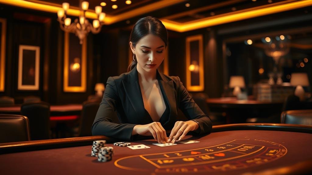 หน้าจอแสดงสถิติและผลการออกไพ่บาคาร่า