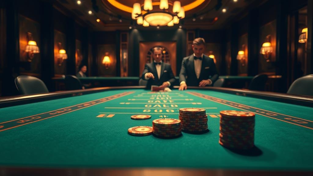 การอ่านเค้าไพ่บาคาร่าบนหน้าจอ