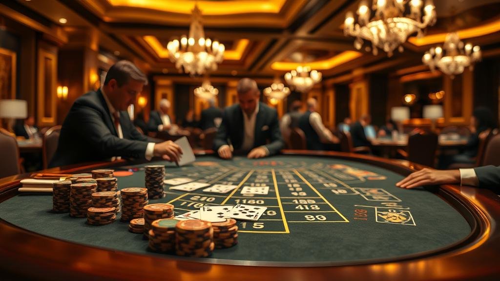 อินเทอร์เฟซเกมบาคาร่า SA พร้อมกราฟสถิติ