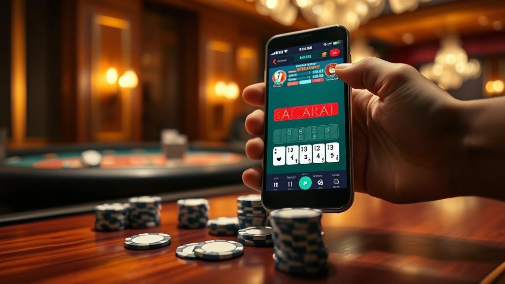 เปิดเคล็ดลับ! บาคาร่าบนมือถือ เล่นง่าย ได้เงินจริง พร้อมสูตรเด็ด