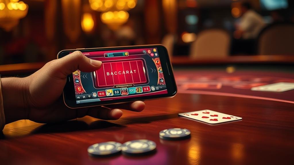 สถิติบาคาร่าบนแท็บเล็ต