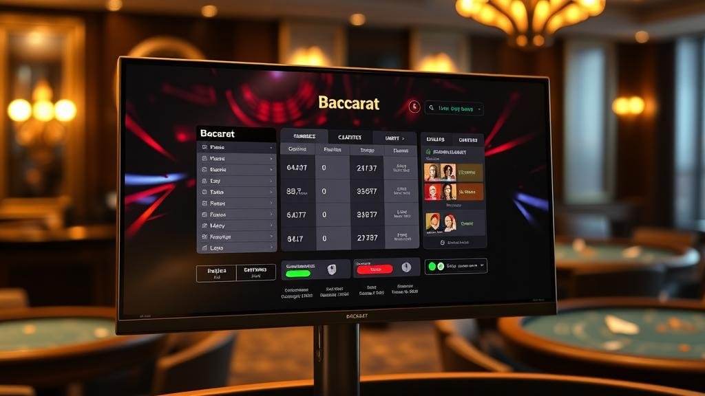 ตารางสถิติเกมบาคาร่า