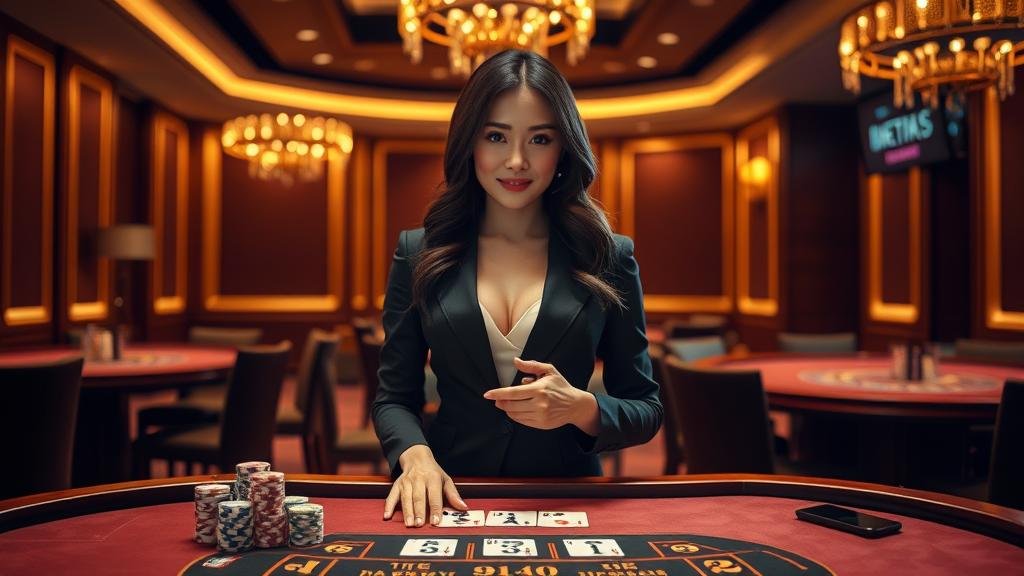 เปรียบเทียบห้องบาคาร่าสดสไตล์เกาหลีและยุโรป