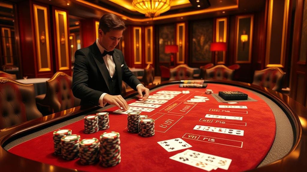 หน้าจอแสดงสถิติบาคาร่า