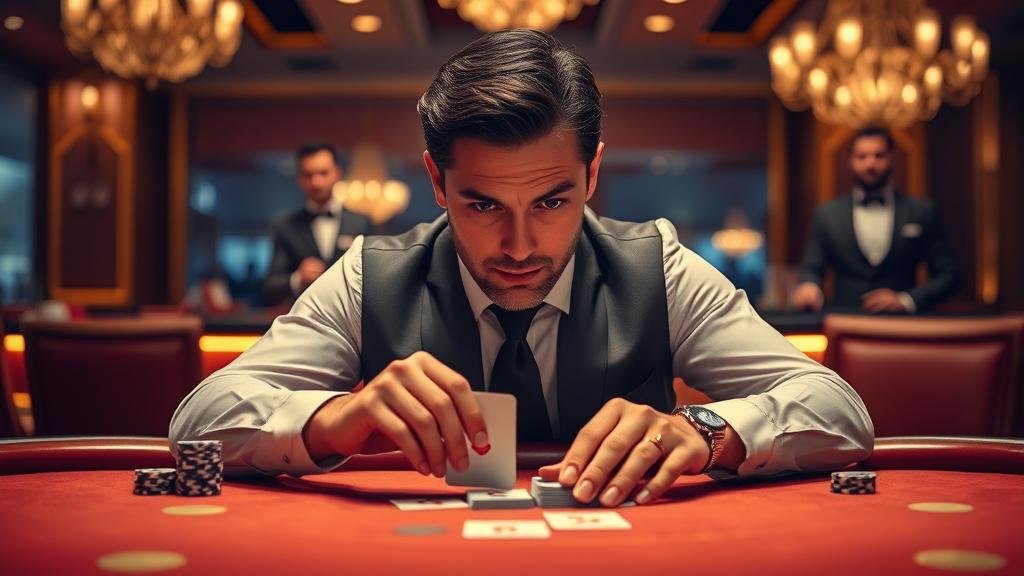 อินโฟกราฟิกแสดงรูปแบบการเดิมพันและบริหารเงินบาคาร่า