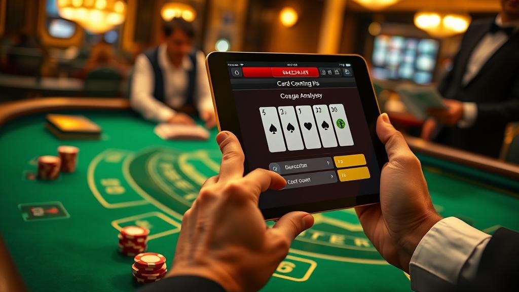 การเลือกห้องบาคาร่าเปรียบเทียบเค้าไพ่บน iPad