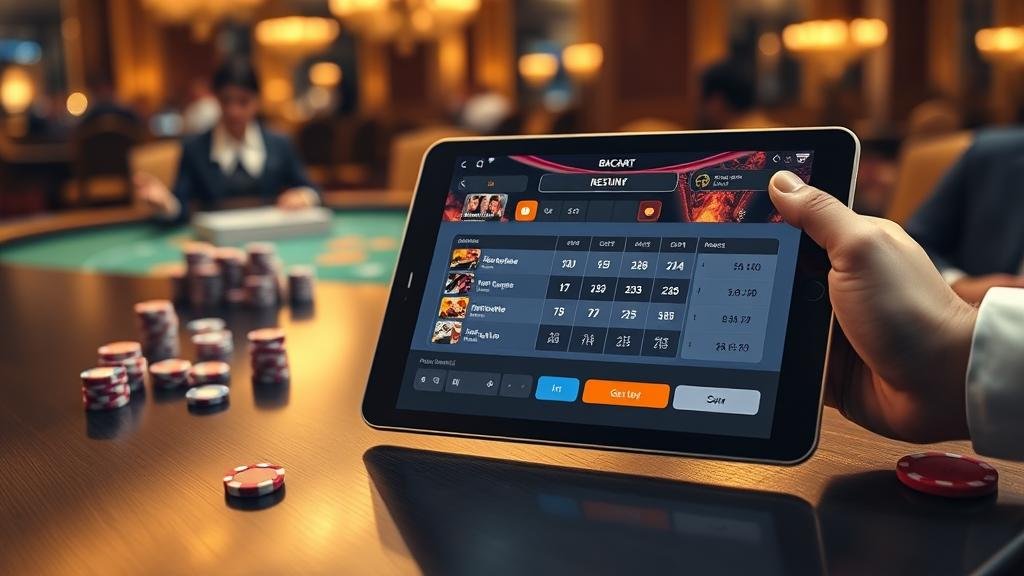 การวิเคราะห์สถิติบาคาร่าบนคอมพิวเตอร์