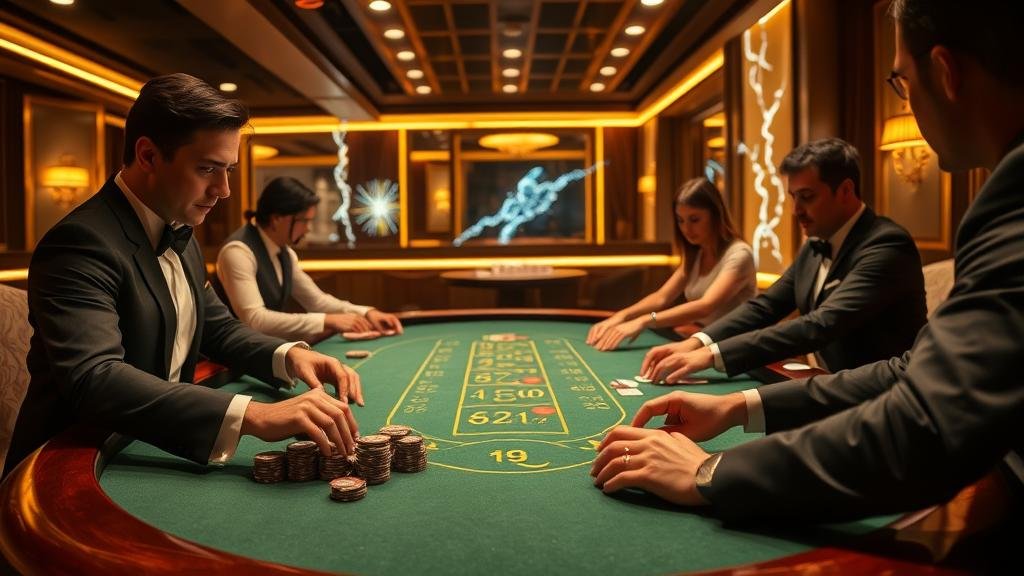 การตั้งเป้ากำไรบาคาร่าบนแท็บเล็ต