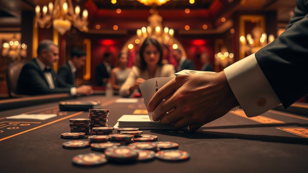 บรรยากาศการเล่นบาคาร่าที่ตื่นเต้นและรวดเร็ว