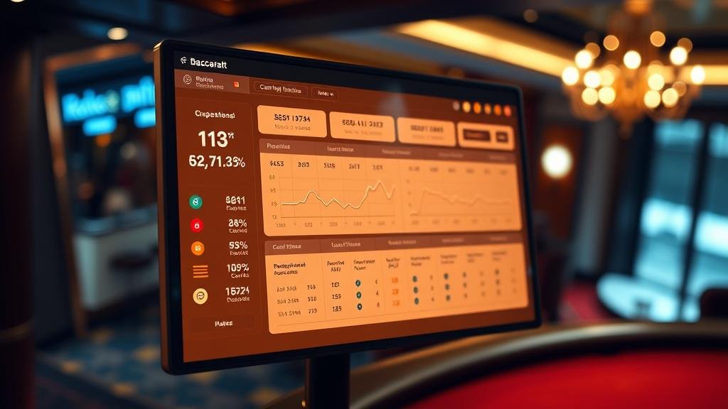 การใช้สถิติจากแดชบอร์ดเพื่อวางเดิมพันบาคาร่า