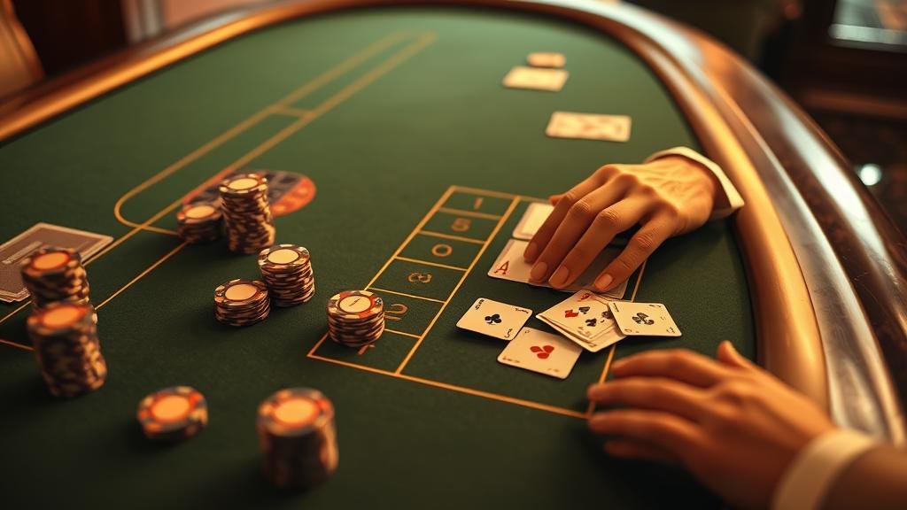 ตารางแสดงรูปแบบเค้าไพ่บาคาร่า