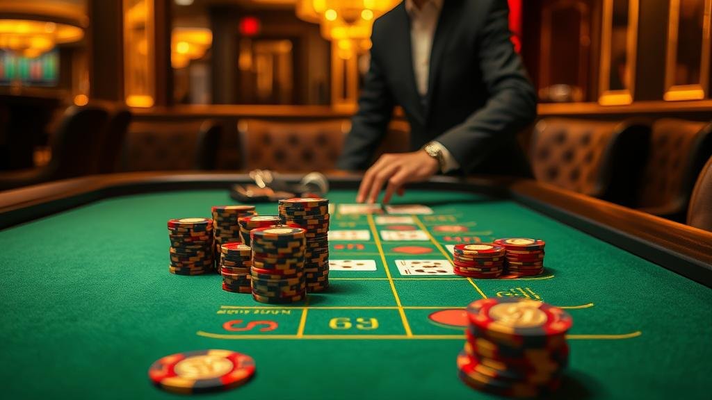 ภาพประกอบเทคนิคคาดการณ์ไพ่และเลือกห้องบาคาร่า