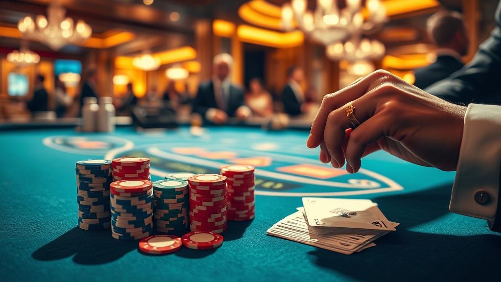 กราฟแสดงการเติบโตของกำไรจากการเล่นบาคาร่า