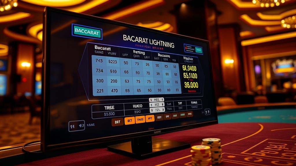 รวมหน้าจอเกมบาคาร่าจากค่ายต่างๆ