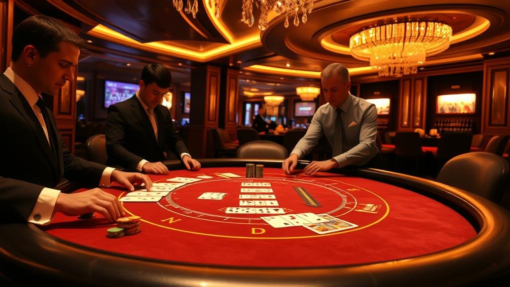 ตัวอย่างเค้าไพ่บาคาร่า ลูกปัด