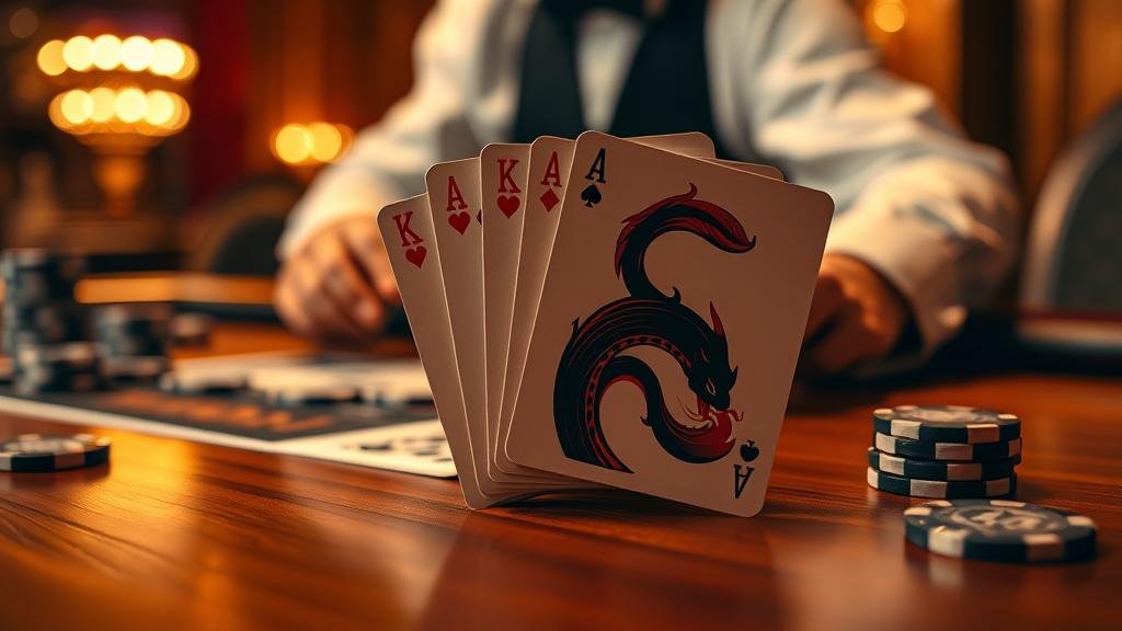 ภาพแสดงการควบคุมการเงินและการวางเดิมพันในบาคาร่า