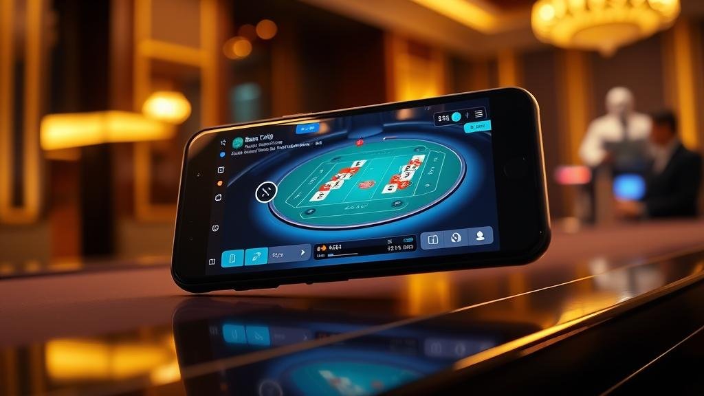 โต๊ะทำงานสำหรับการวางแผนเล่นบาคาร่า