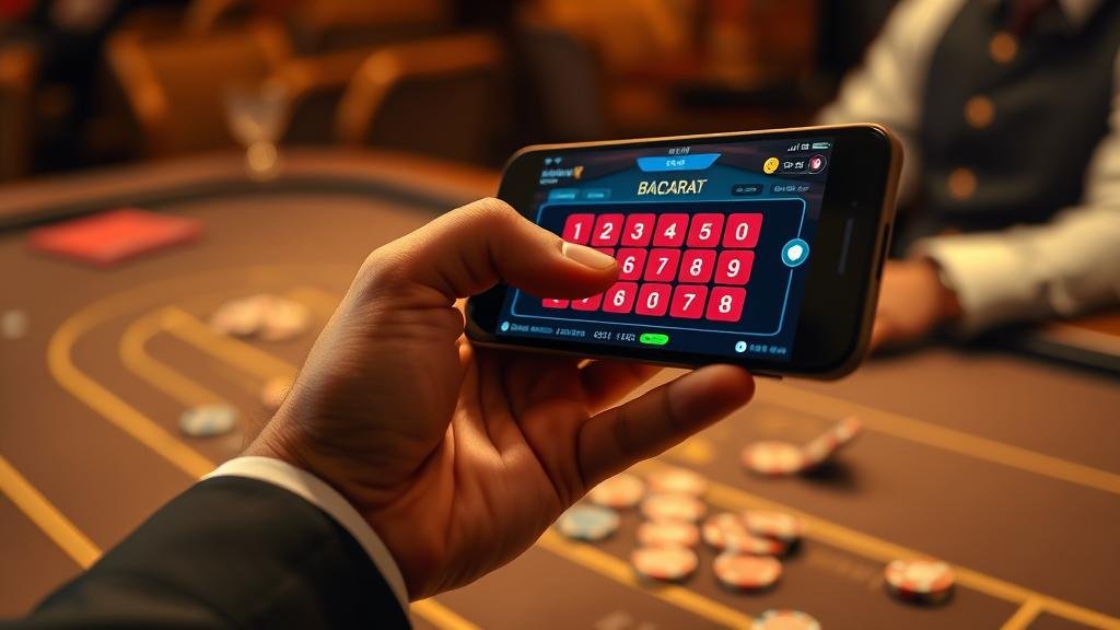 การบันทึกผลการเล่นบาคาร่า