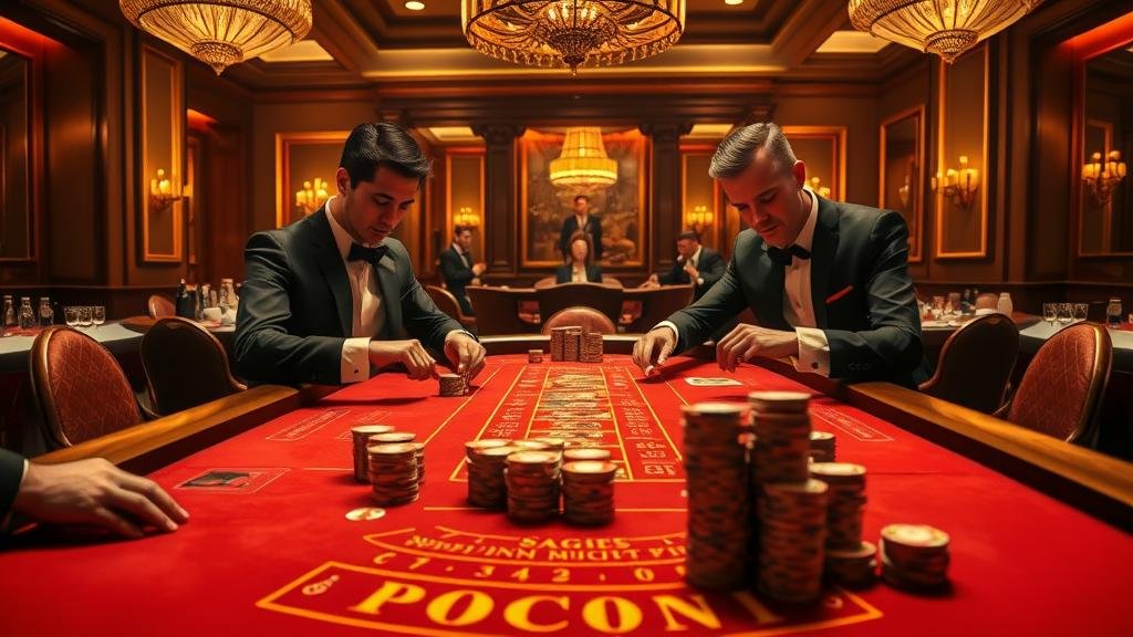 แผนภาพกลยุทธ์การเล่นบาคาร่าและการจัดการเงินทุน