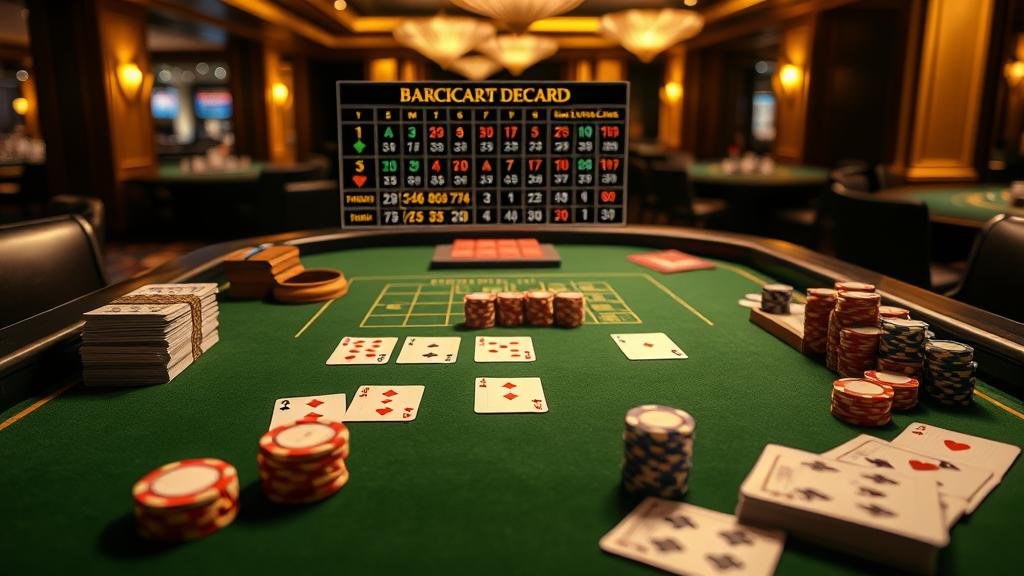 กราฟแสดงอัตราจ่ายและผลตอบแทนในเกมบาคาร่า