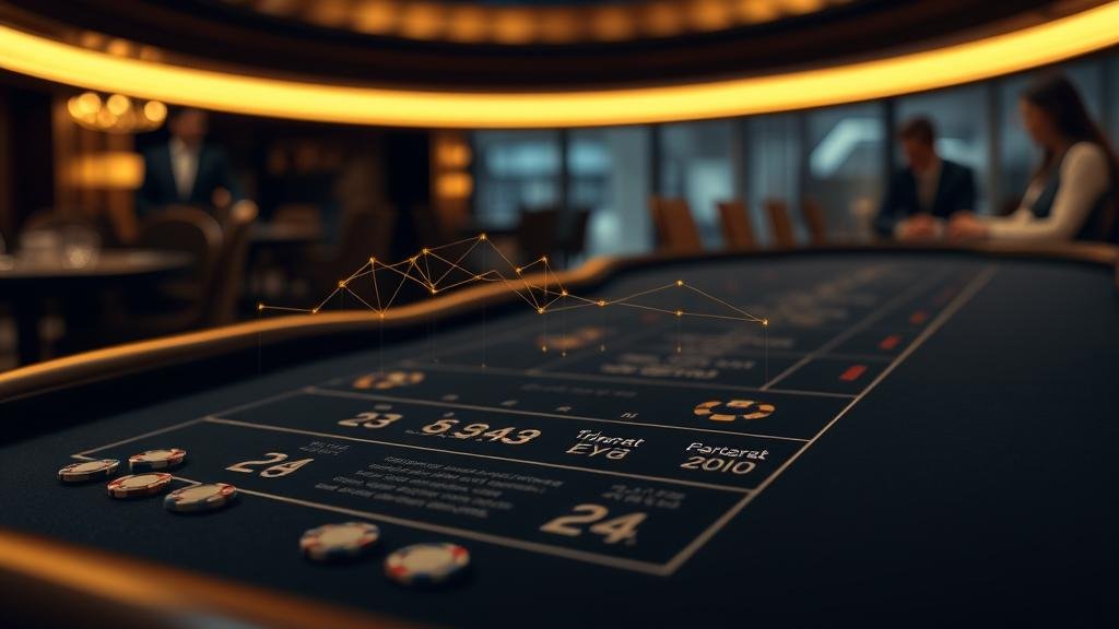 แผนภาพแสดงกลยุทธ์การเดินเงินบาคาร่า