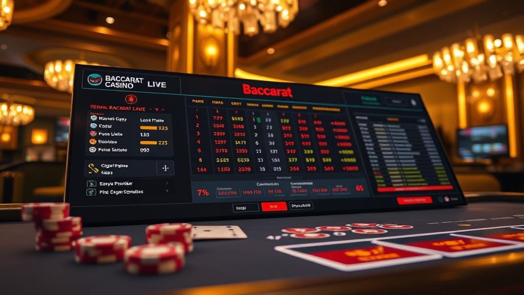 ภาพแสดงกลยุทธ์การเดินเงินบาคาร่าแบบต่างๆ เช่น ฟีโบนัชชี และ 1324