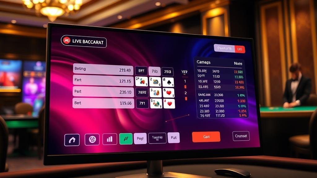 ตารางสถิติเค้าไพ่บาคาร่าแบบต่างๆ เช่น ถนนตาโต