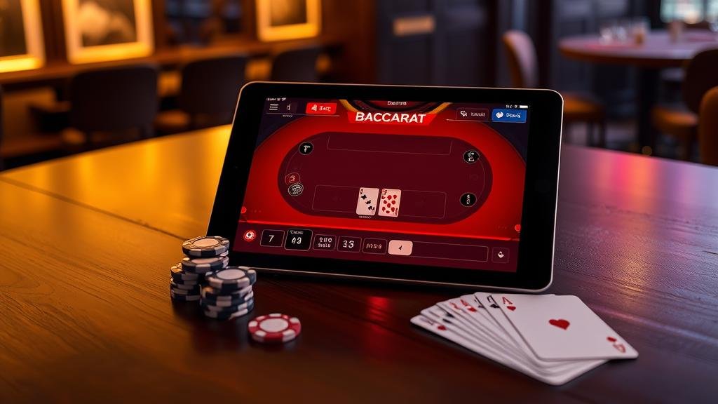 หน้าจอแสดงอัตราจ่ายบาคาร่าแบบไม่มีค่าคอมมิชชั่น