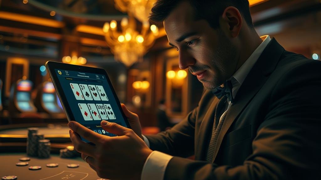 กลยุทธ์การเดินเงินบาคาร่าบนแท็บเล็ต