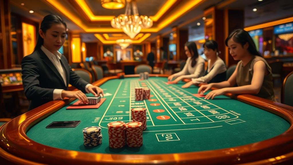 อินเทอร์เฟซบาคาร่า N2Live ที่ทันสมัย