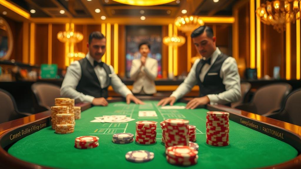 เปรียบเทียบหน้าตาห้องบาคาร่าจากค่ายต่างๆ