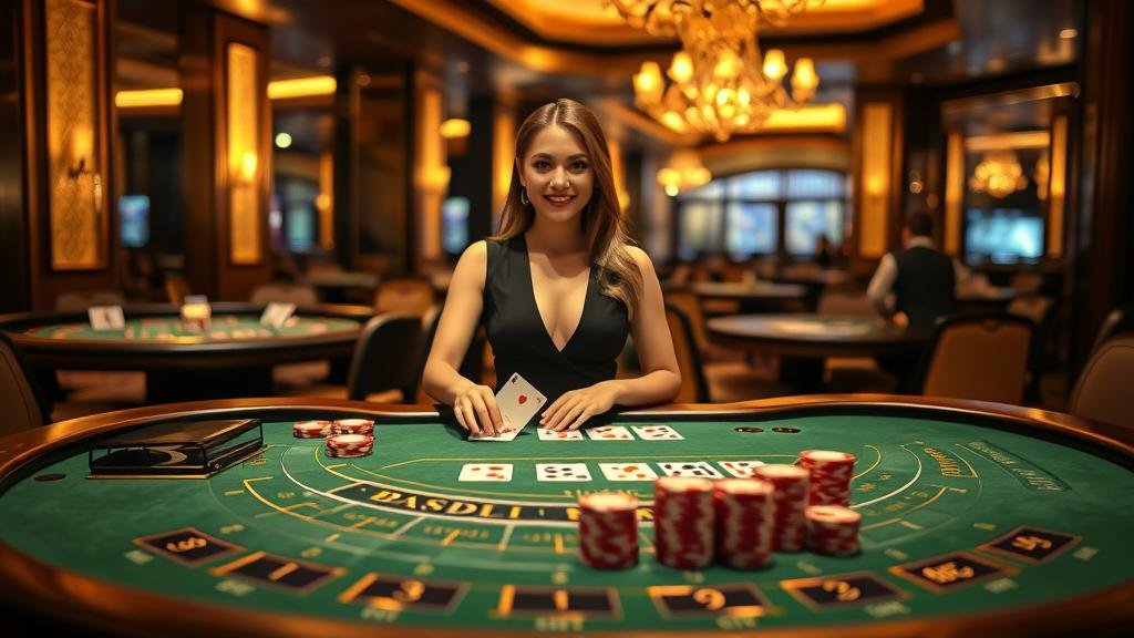 อินเทอร์เฟซห้องบาคาร่าสด SA Gaming