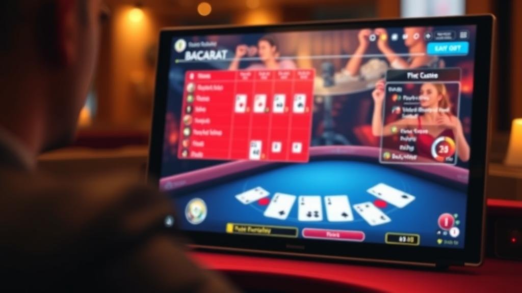 ดีลเลอร์สดกำลังแจกไพ่บาคาร่า SA