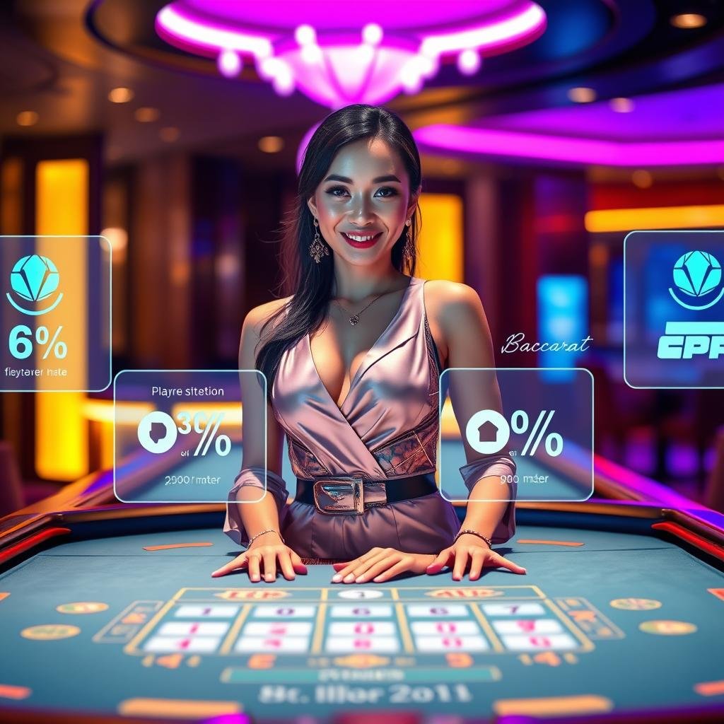 Low Minimum Bet Baccarat, Player Percentage Display, All Providers Lobby, Demo Rooms Available casino representative