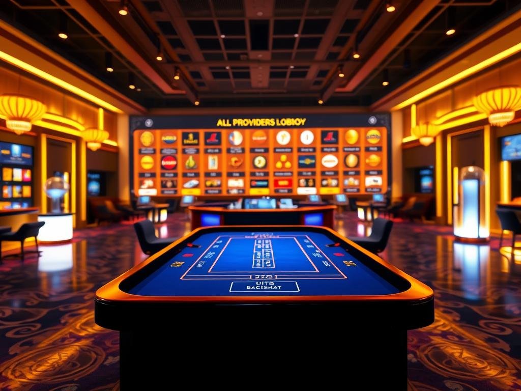 About Low Minimum Bet Baccarat, Player Percentage Display, All Providers Lobby, Demo Rooms Available company