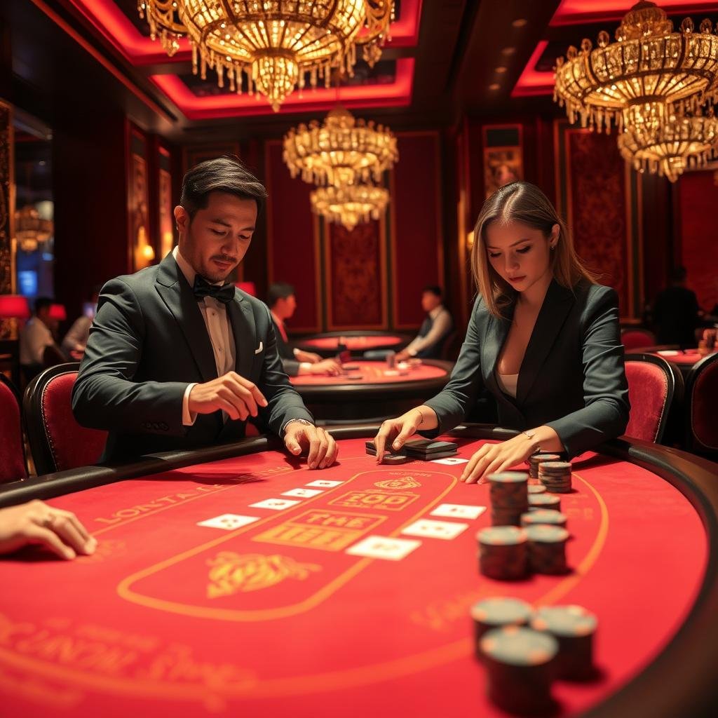 Premium Live Baccarat Room, Professional Dealers, Cow Cow Baccarat with Thai Support Team casino representative