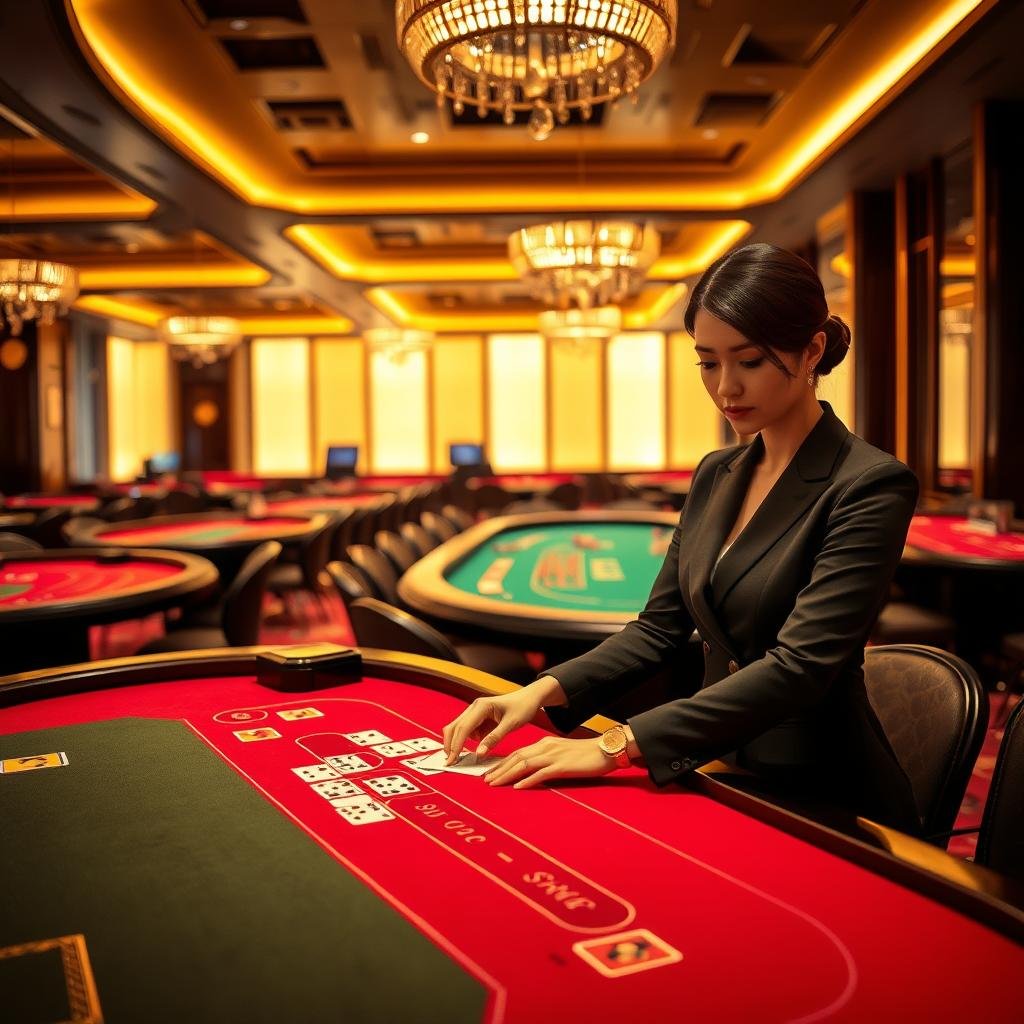 High Standard Live Baccarat, Professional Dealers, Multiple Tables Simultaneously, Instant Auto Deposit & Withdrawal casino representative