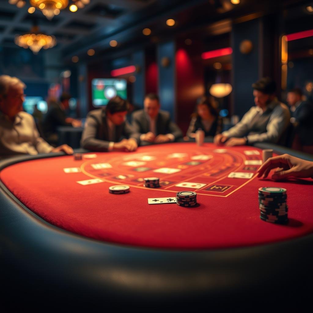 Baccarat Low Minimum Bet, Player Percentage Display, Vertical/Horizontal Screen Support, Try Before You Bet customer success background