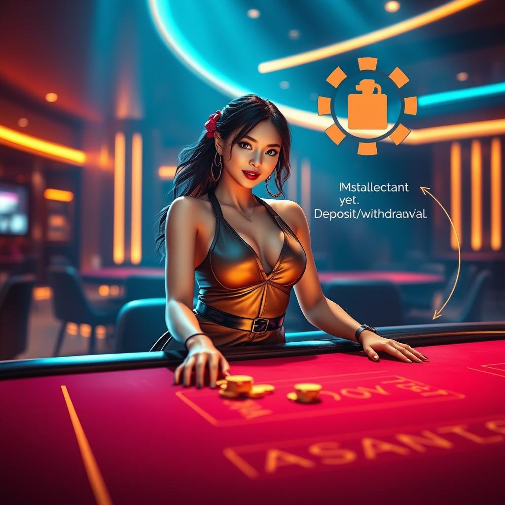 Full System Live Casino Baccarat, Low Minimum Baccarat, AE SA DG Camps Complete, Instant Auto Deposit & Withdrawal casino representative