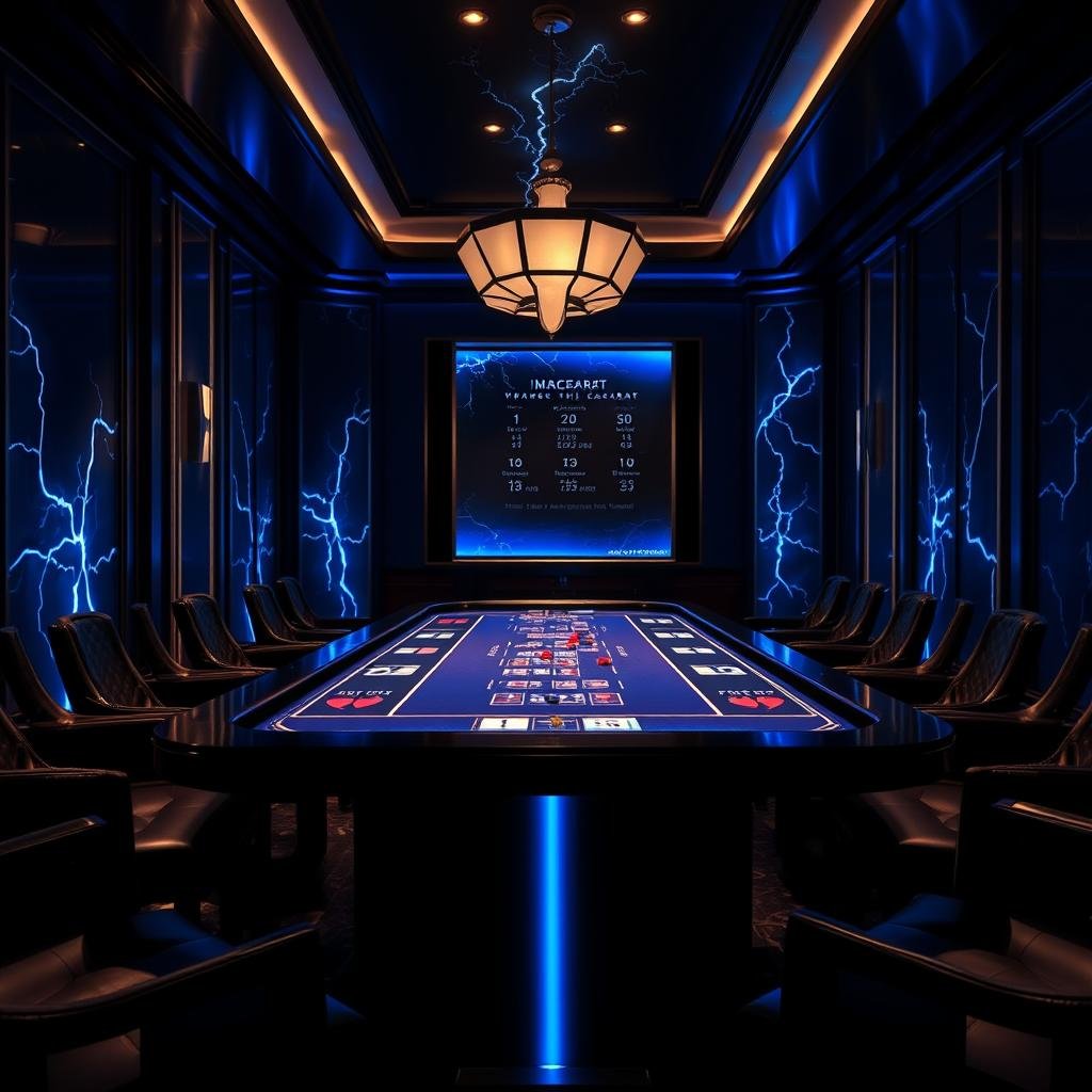 Premium Live Baccarat Room: New Card Pattern Reading System, Full Lightning Baccarat, Transparent Finance customer success background