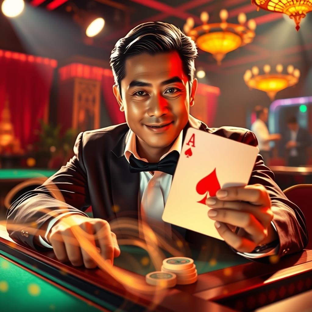 Live Direct Baccarat - Clear Card Reveals - AE SA DG Complete - Fast Loading casino representative