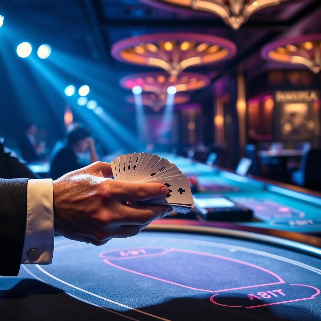Fast Card Reveal Baccarat, Professional Dealers, Multiple Tables, Fast Loading casino representative