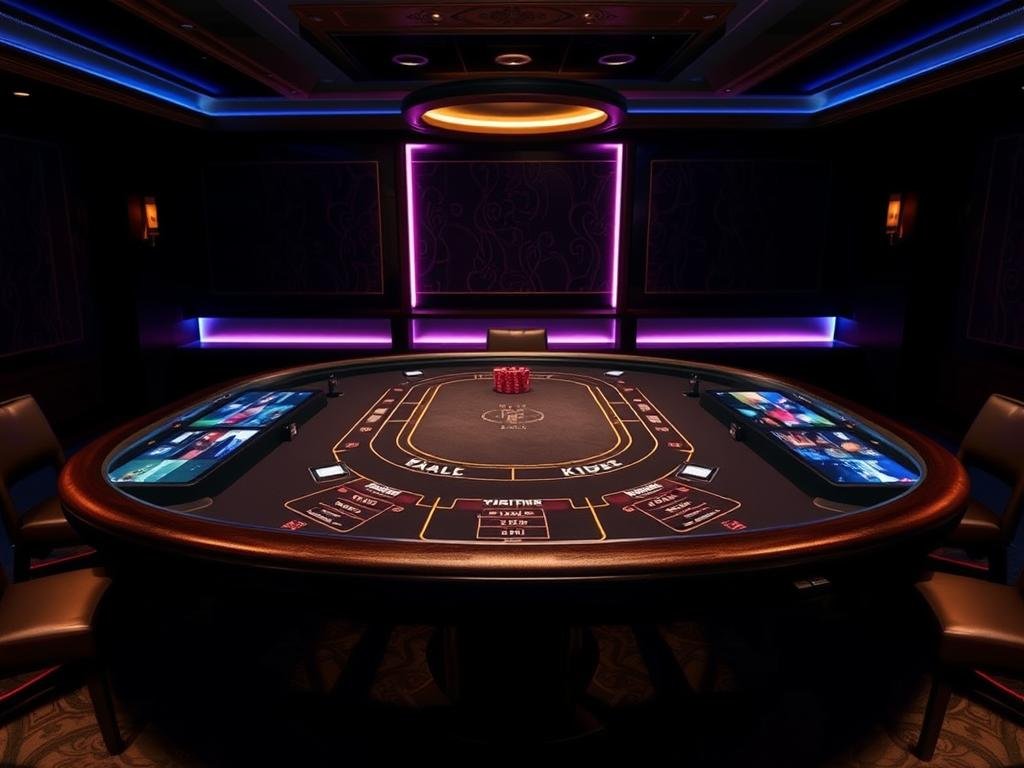 About Max Baccarat Tables, Easy Read Switch, Vertical/Horizontal Screen Support, Secure Verification System company