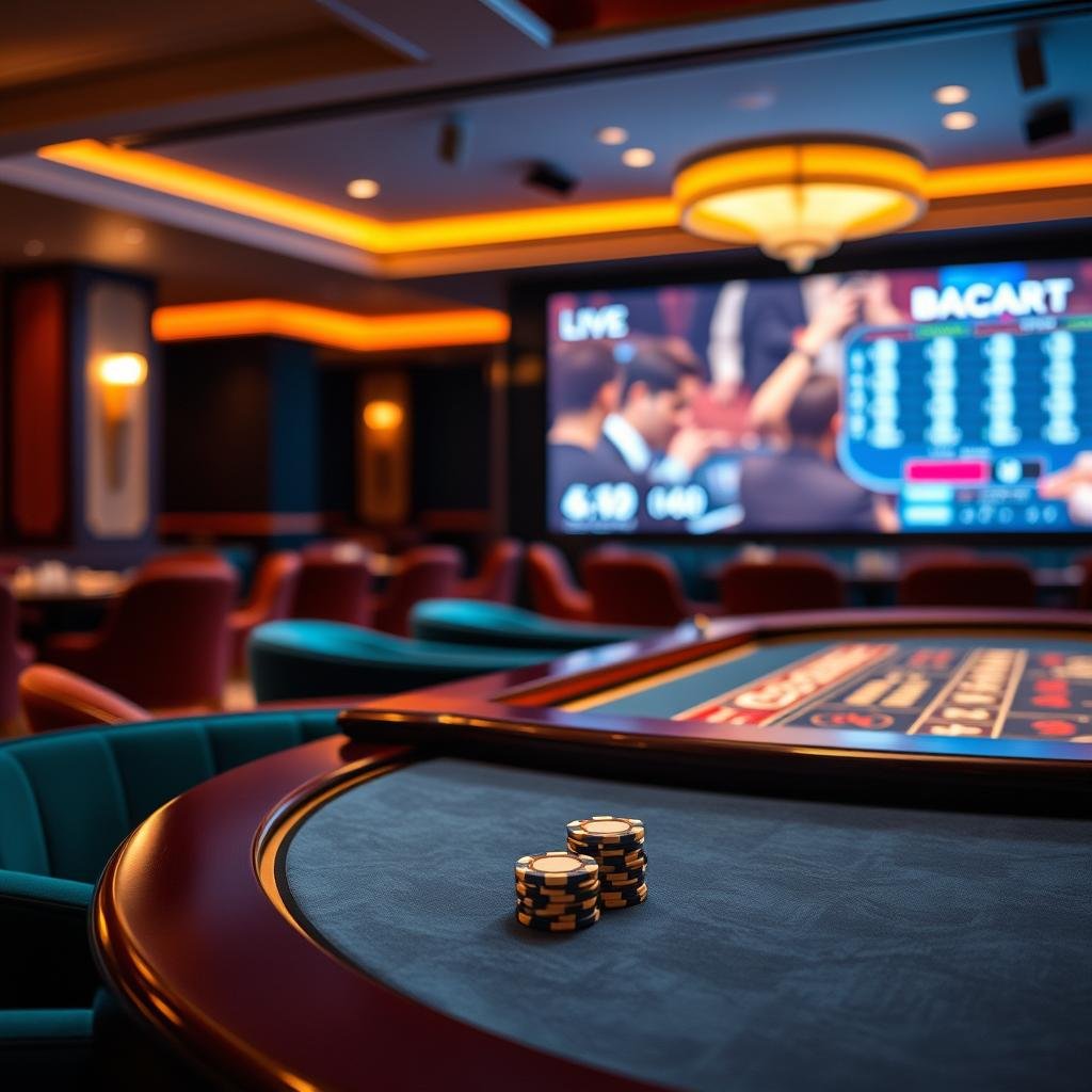 Full System Live Casino Baccarat, Crystal Clear Smooth Streaming, Choose Rooms to Suit Your Style, Secure Identity Verification System customer success background